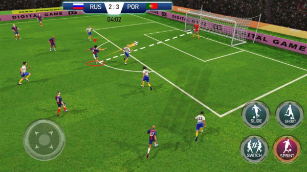 足球运动员足球比赛(soccerfootballgame)