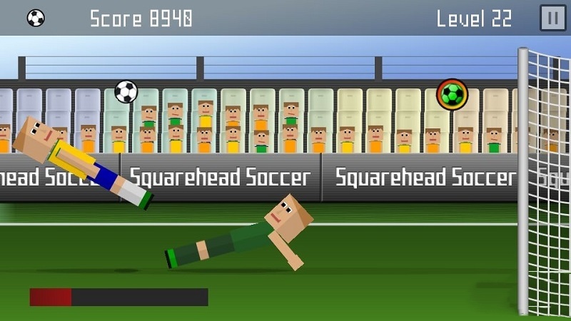 踢足球比赛(Squarehead Soccer)