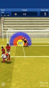 手指足球射门(Free kick foootball championship)