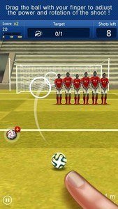 手指足球射门(Free kick foootball championship)